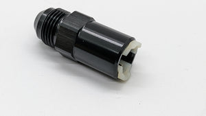 8AN Male Flare To 5/16" SAE Quick-Disconnect Fitting - Feed / Return Side