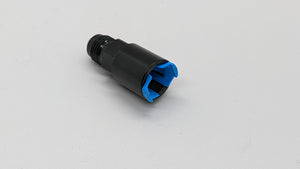 6AN Male Flare To 5/16" SAE Quick-Disconnect Fitting - Feed / Return Side